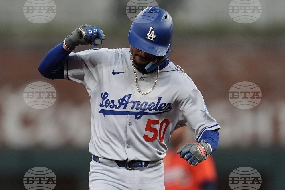Dodgers Braves Baseball