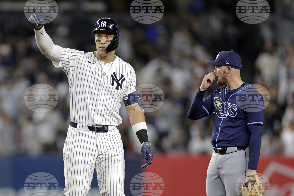 Rays Yankees Baseball