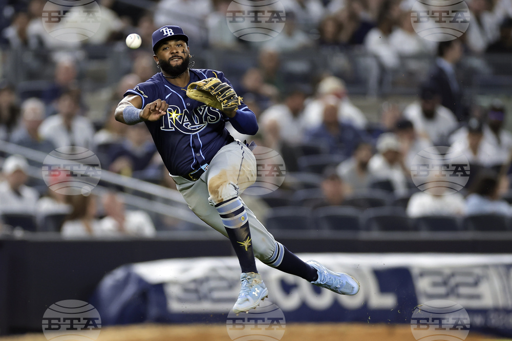Rays Yankees Baseball