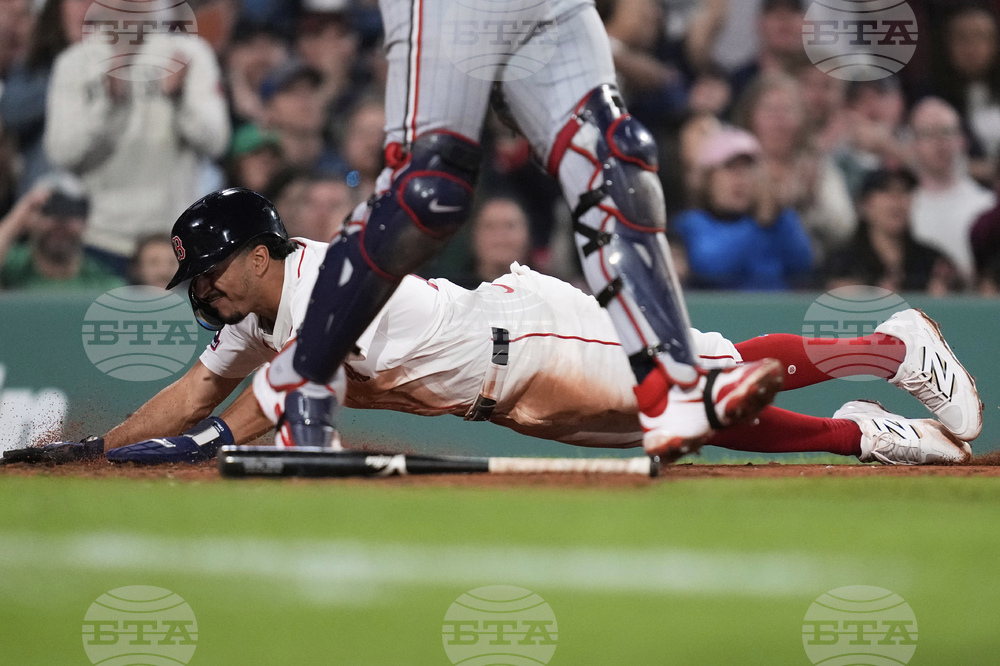 Twins Red Sox Baseball