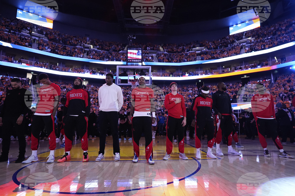 Rockets Warriors Basketball