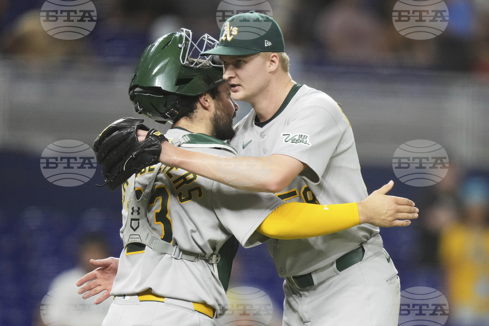 Athletics Marlins Baseball