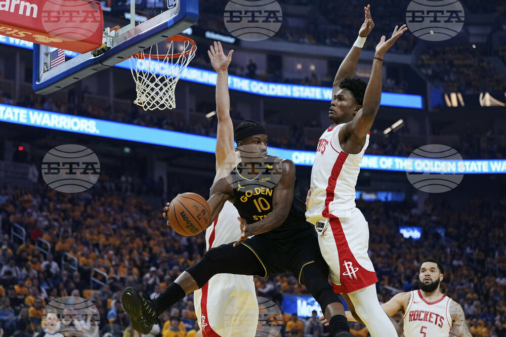 Rockets Warriors Basketball