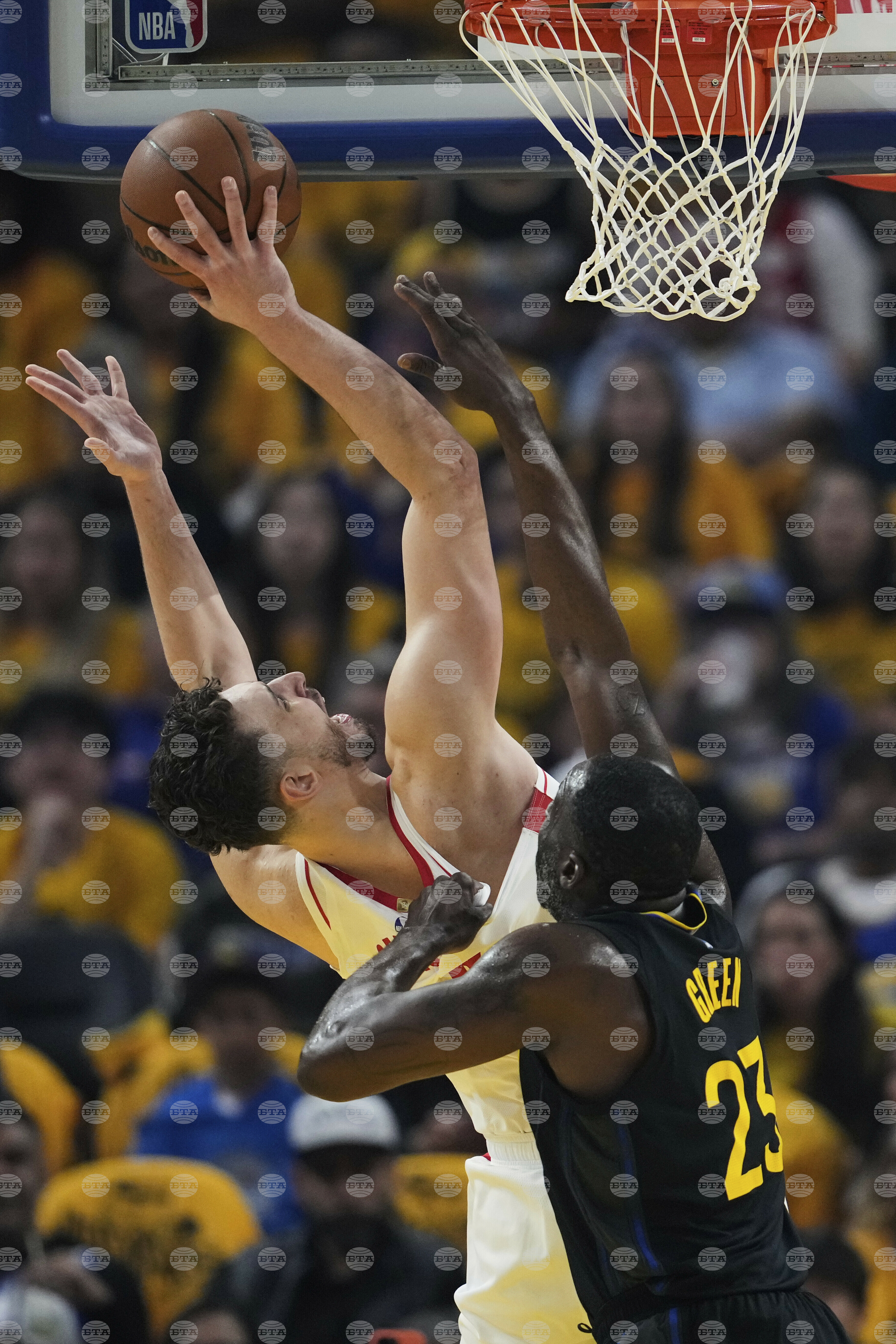 Rockets Warriors Basketball