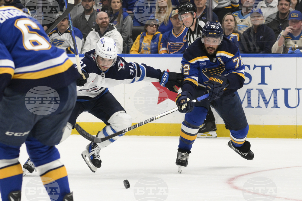 Jets Blues Hockey