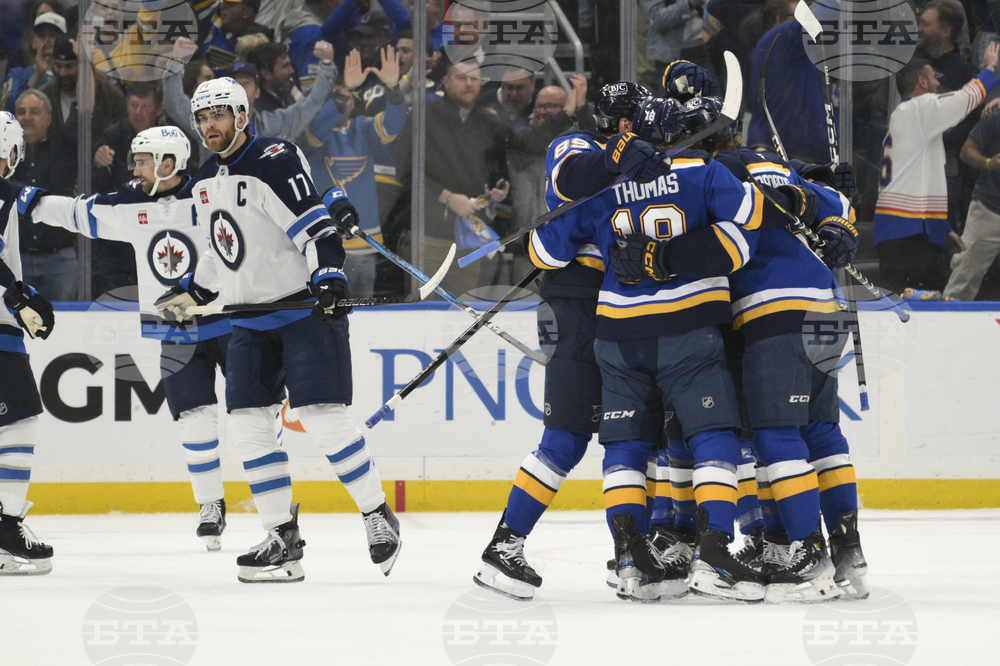 Jets Blues Hockey