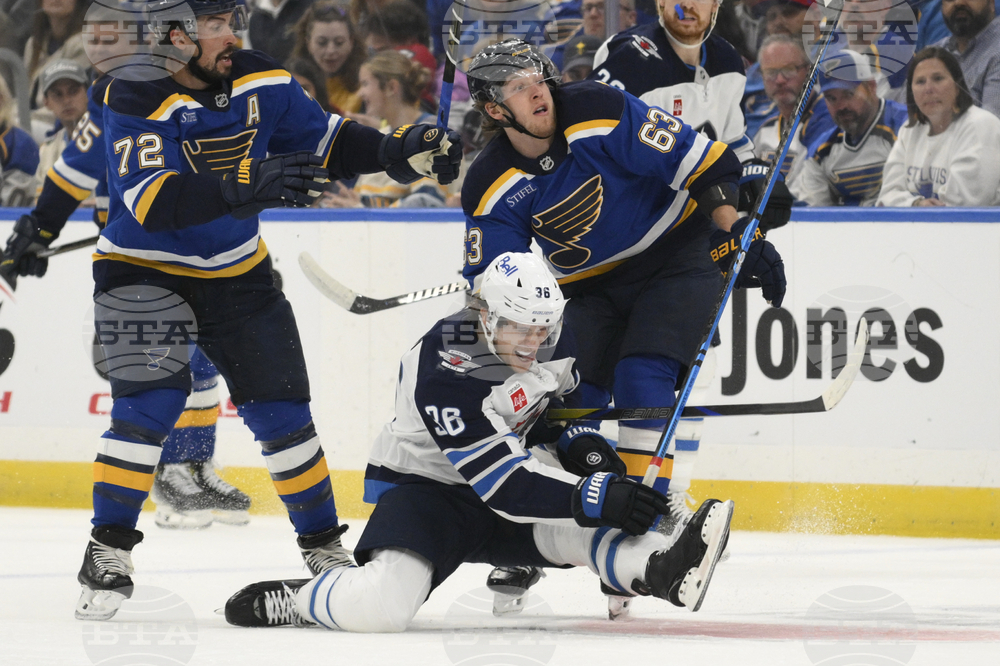 Jets Blues Hockey