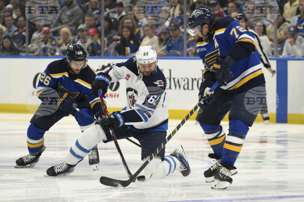 Jets Blues Hockey