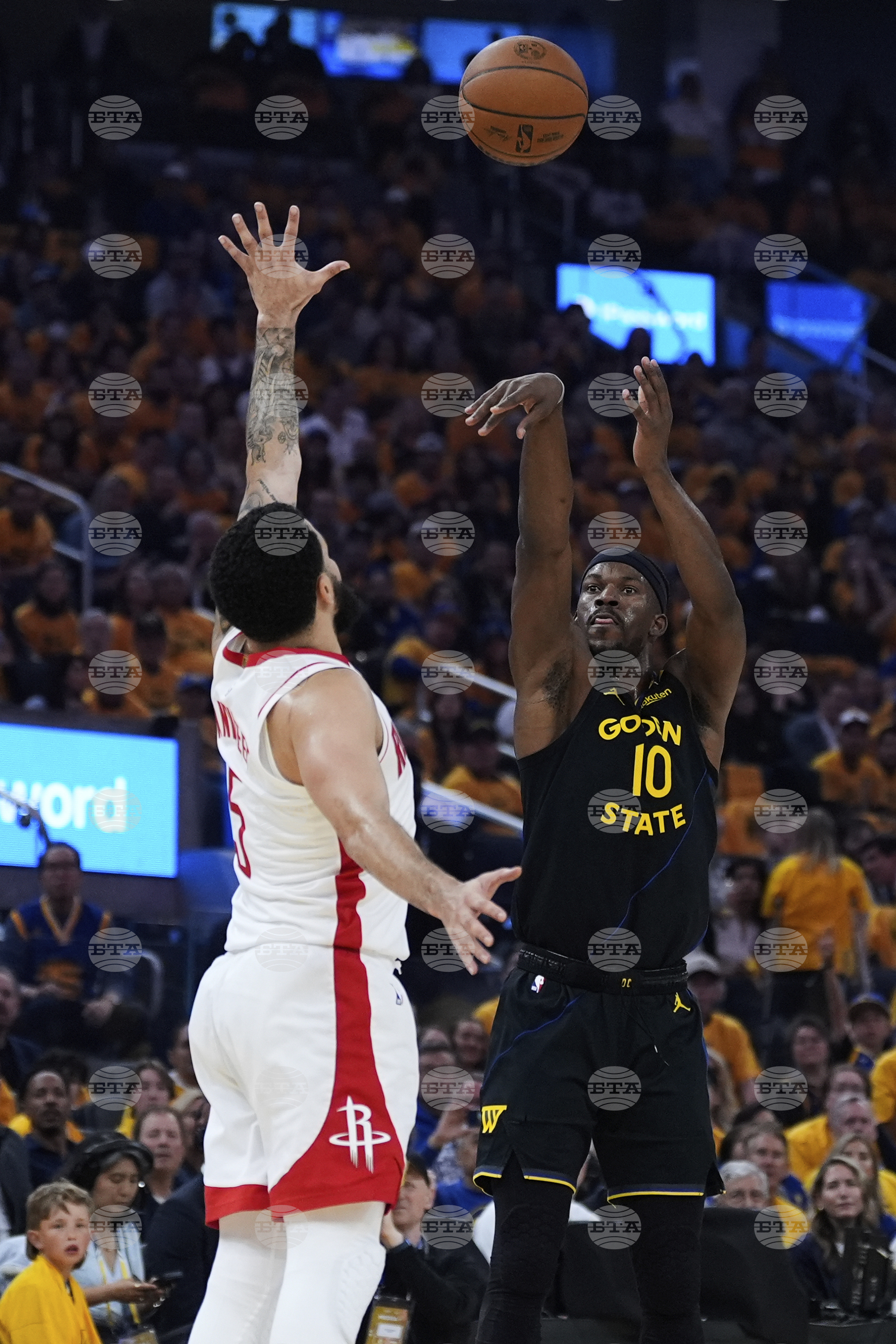 Rockets Warriors Basketball