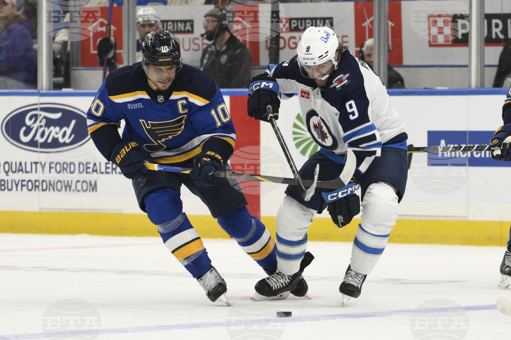 Jets Blues Hockey