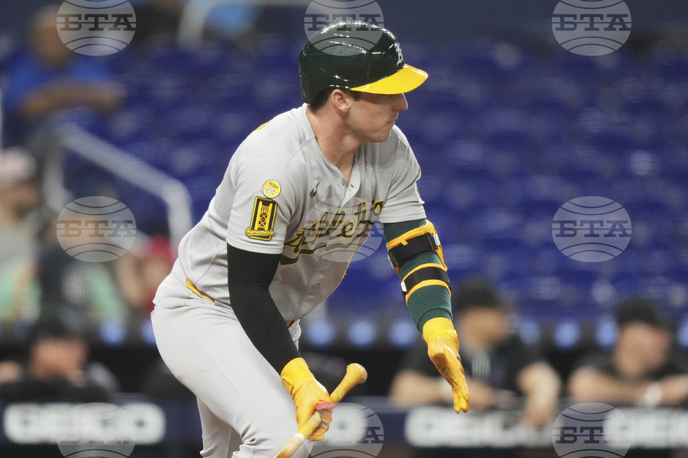 Athletics Marlins Baseball