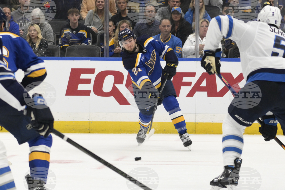 Jets Blues Hockey