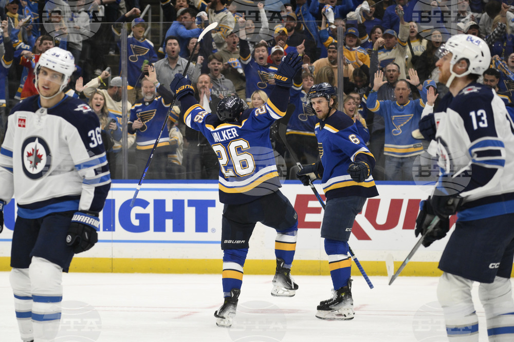 Jets Blues Hockey