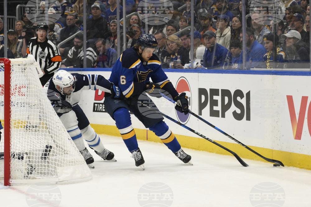 Jets Blues Hockey