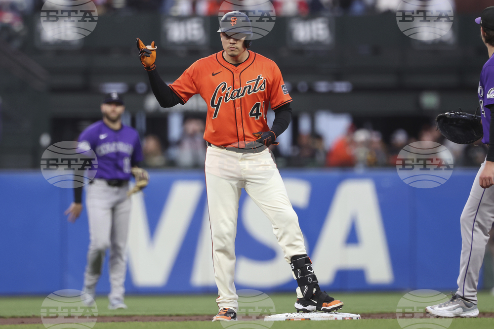Rockies Giants Baseball