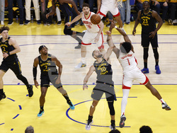 Rockets Warriors Basketball