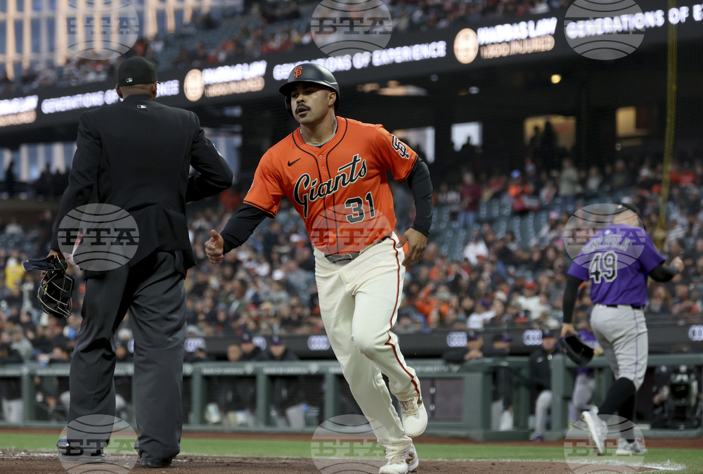 Rockies Giants Baseball