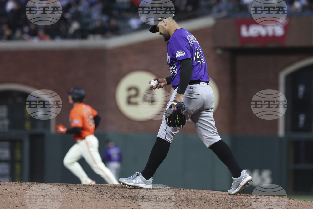Rockies Giants Baseball