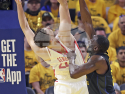 Rockets Warriors Basketball