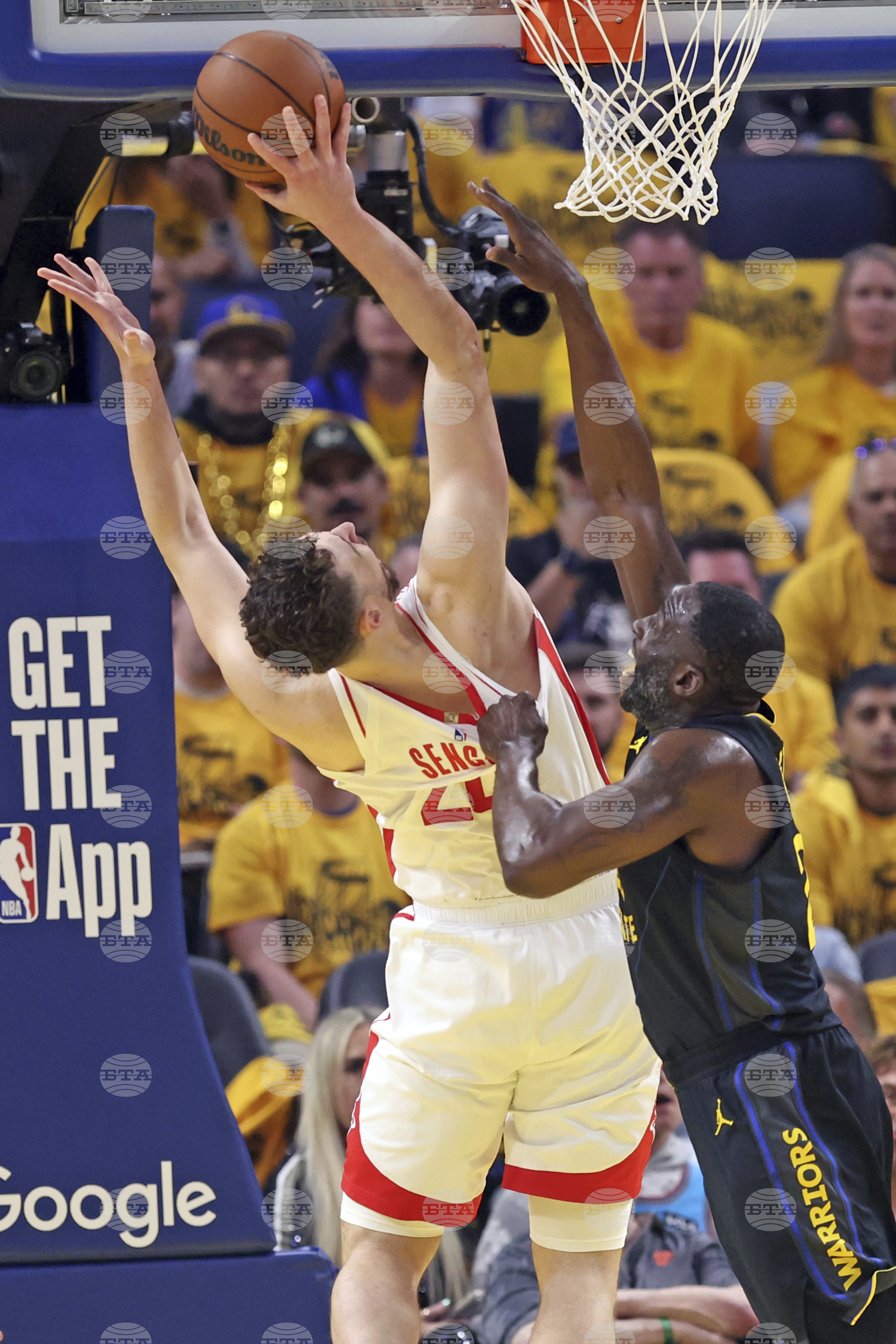 Rockets Warriors Basketball