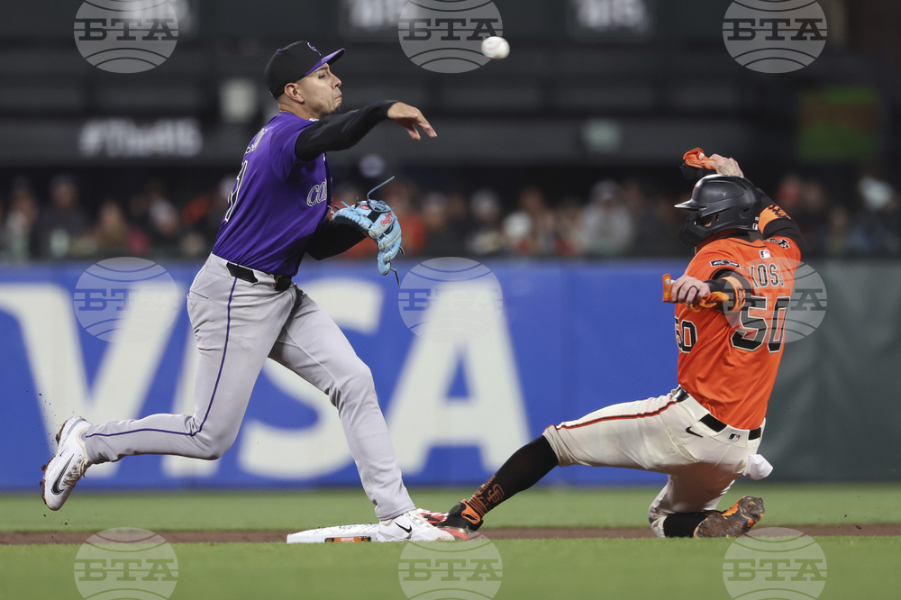 Rockies Giants Baseball