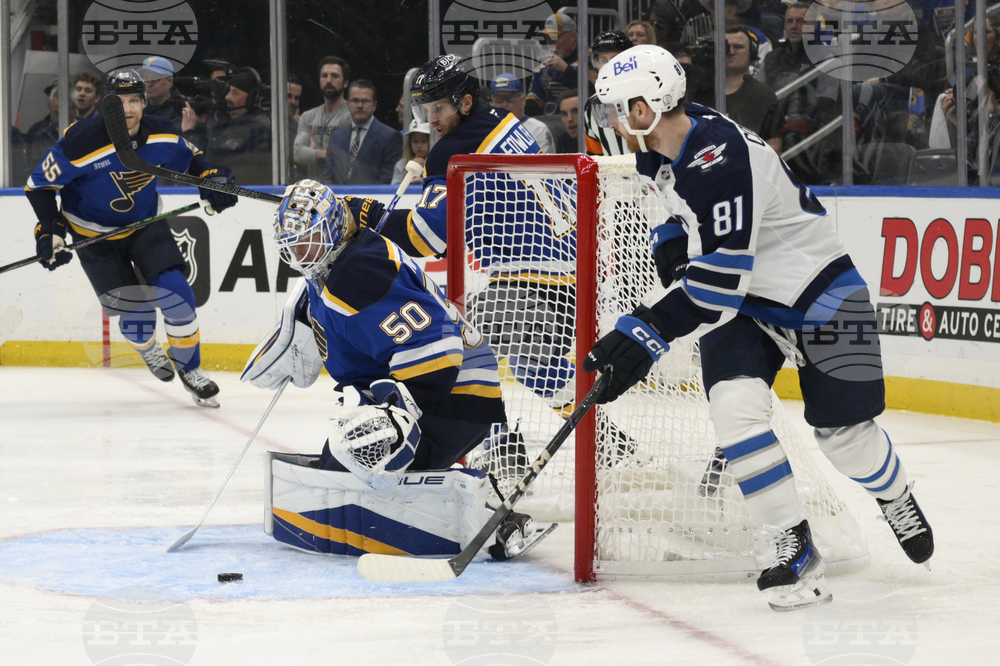 Jets Blues Hockey