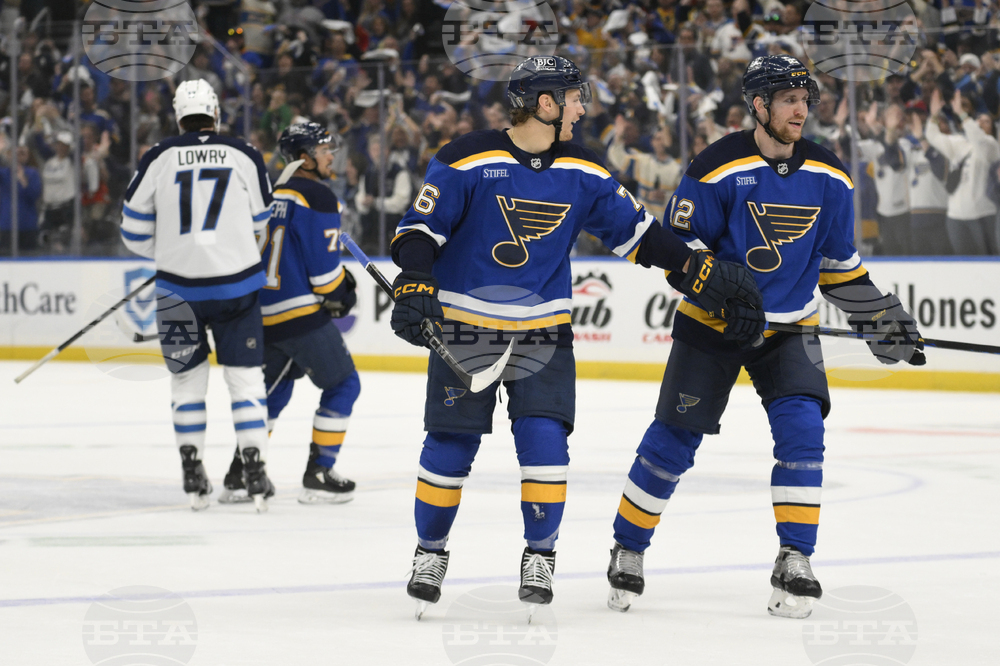 Jets Blues Hockey