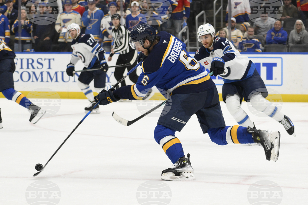 Jets Blues Hockey