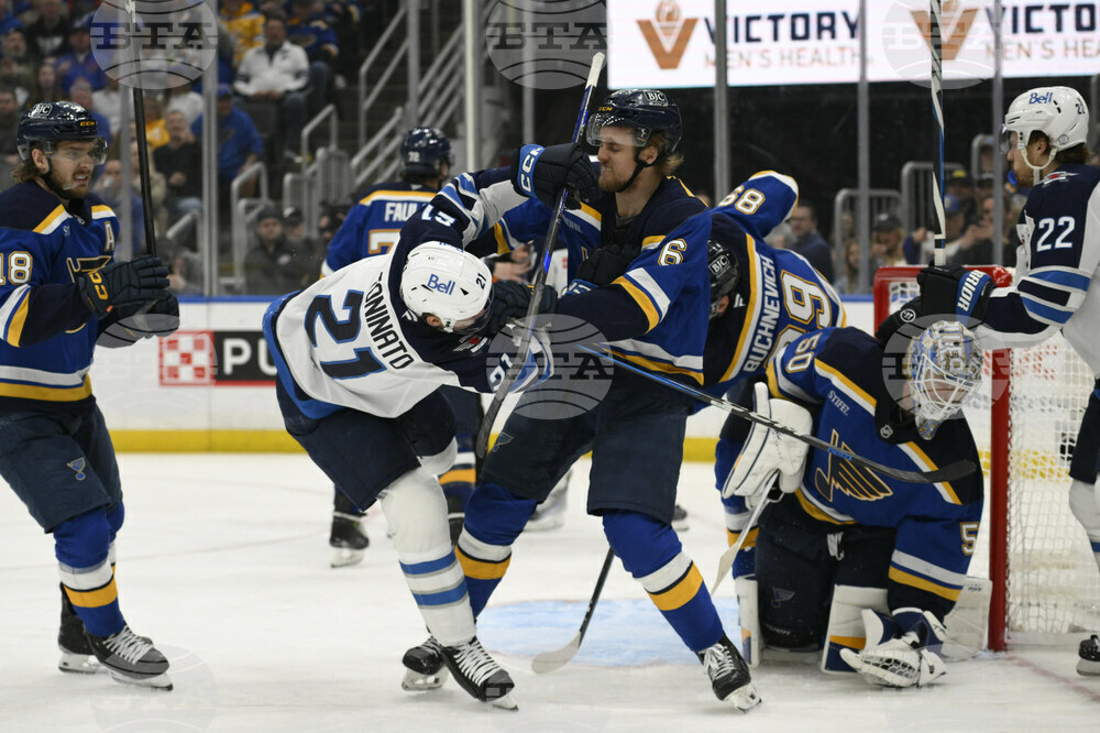 Jets Blues Hockey