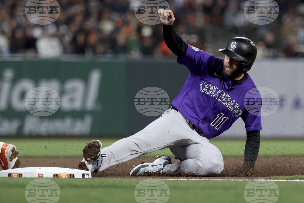 Rockies Giants Baseball