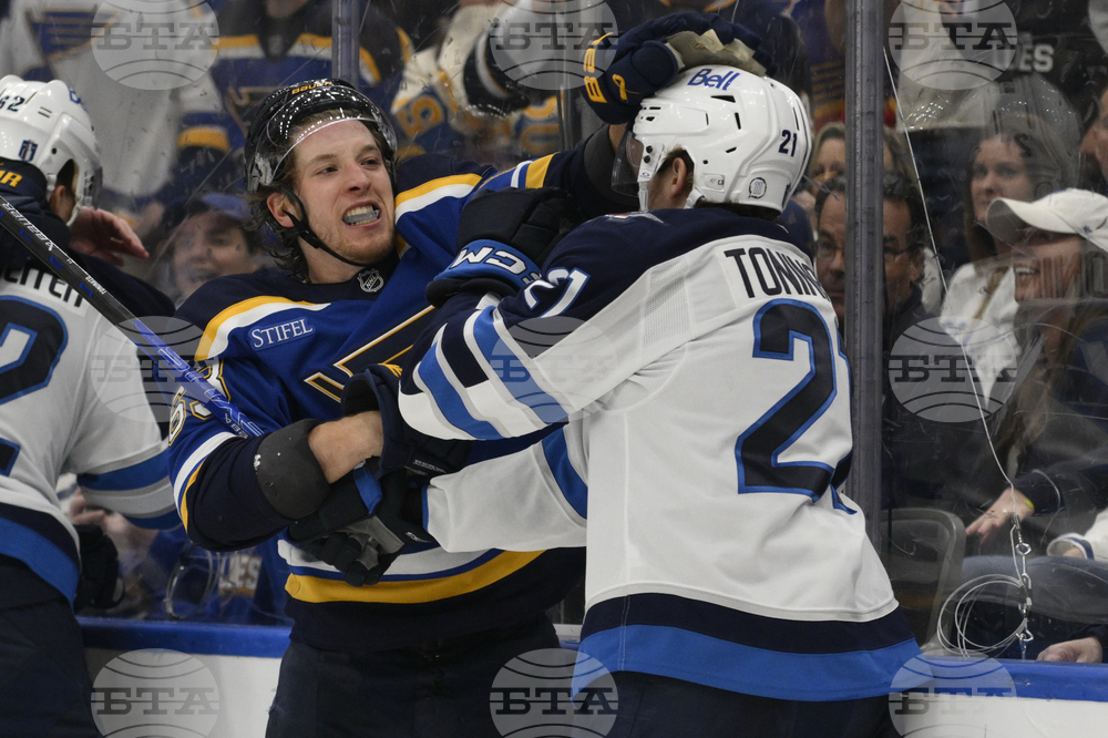 Jets Blues Hockey