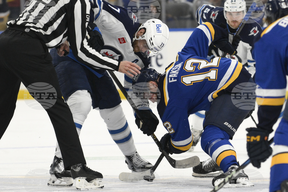 Jets Blues Hockey