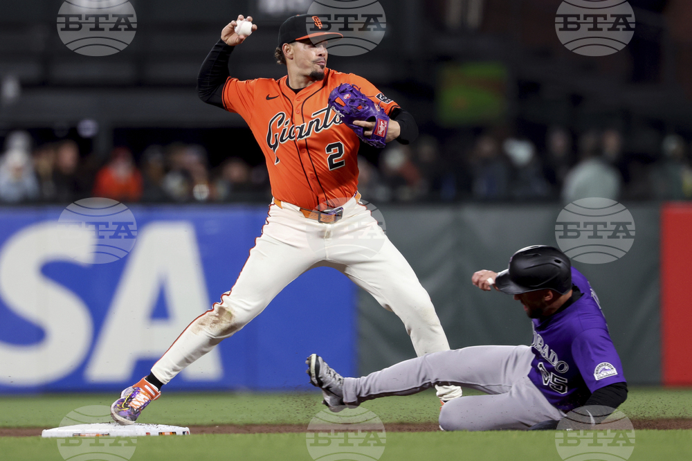 Rockies Giants Baseball