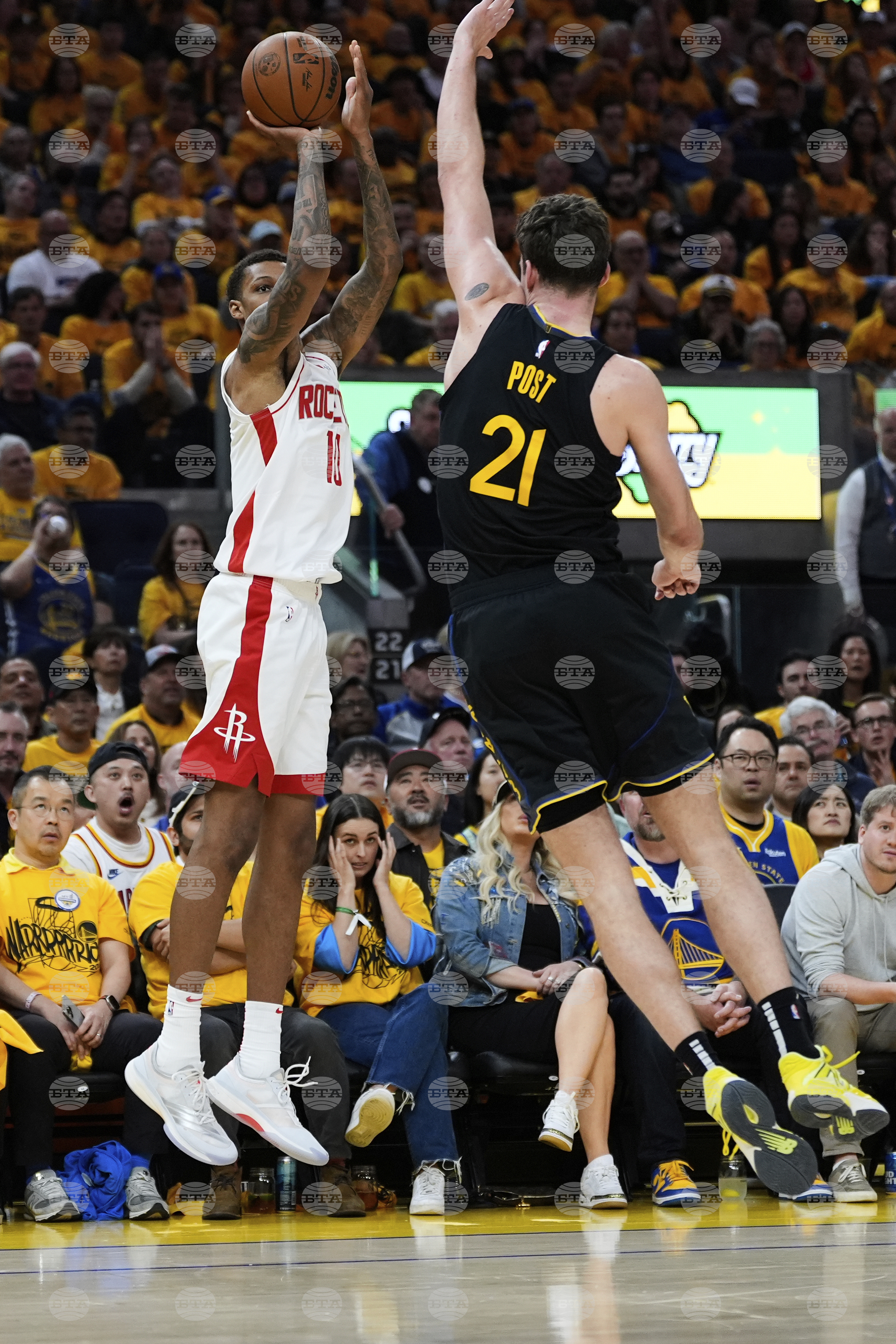 Rockets Warriors Basketball
