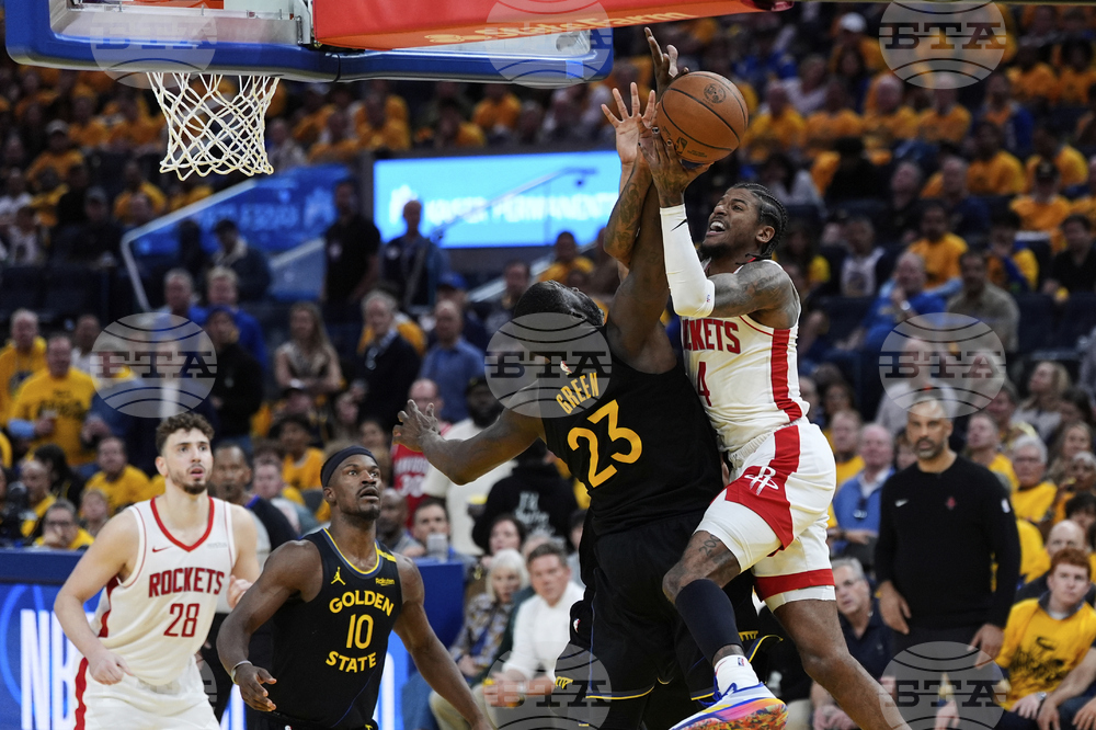 Rockets Warriors Basketball