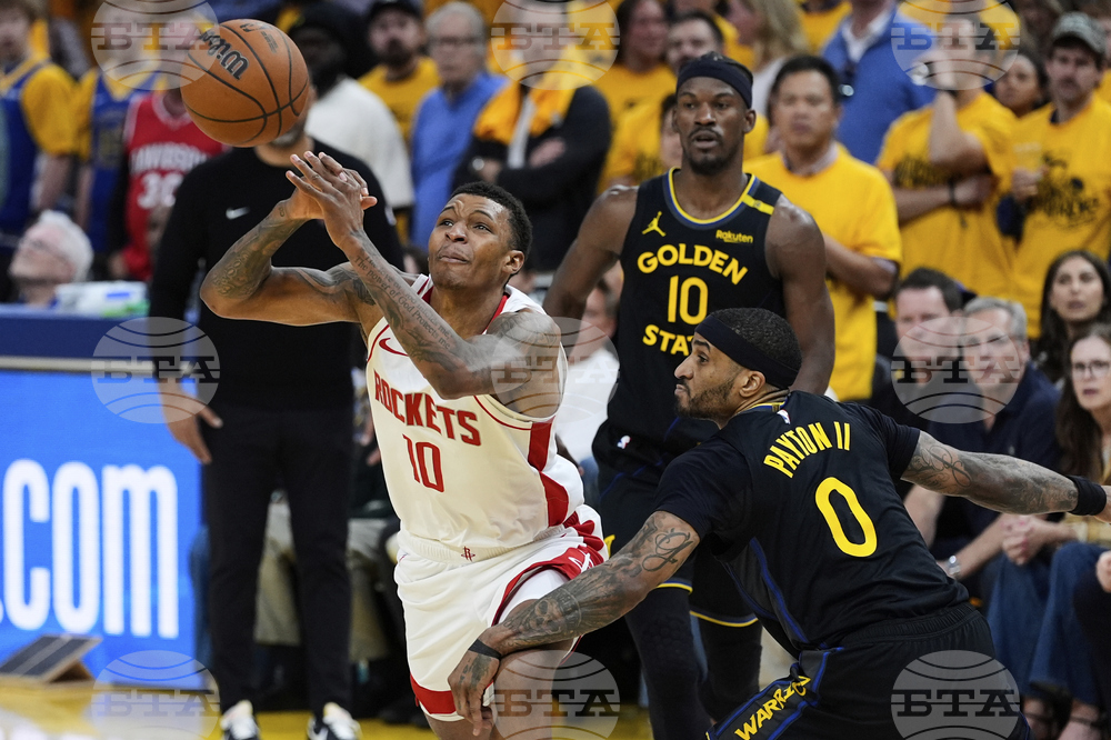 Rockets Warriors Basketball
