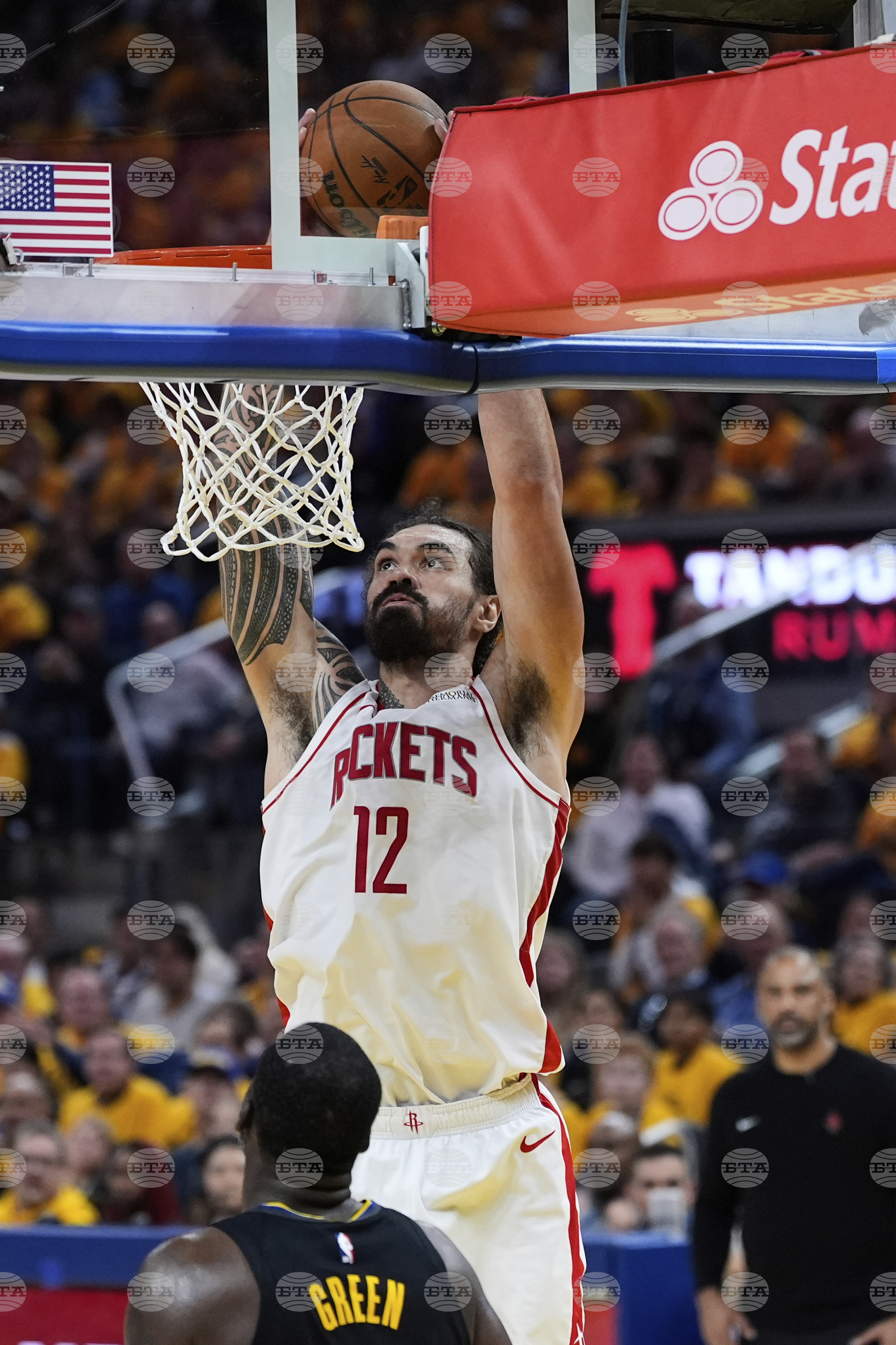 Rockets Warriors Basketball