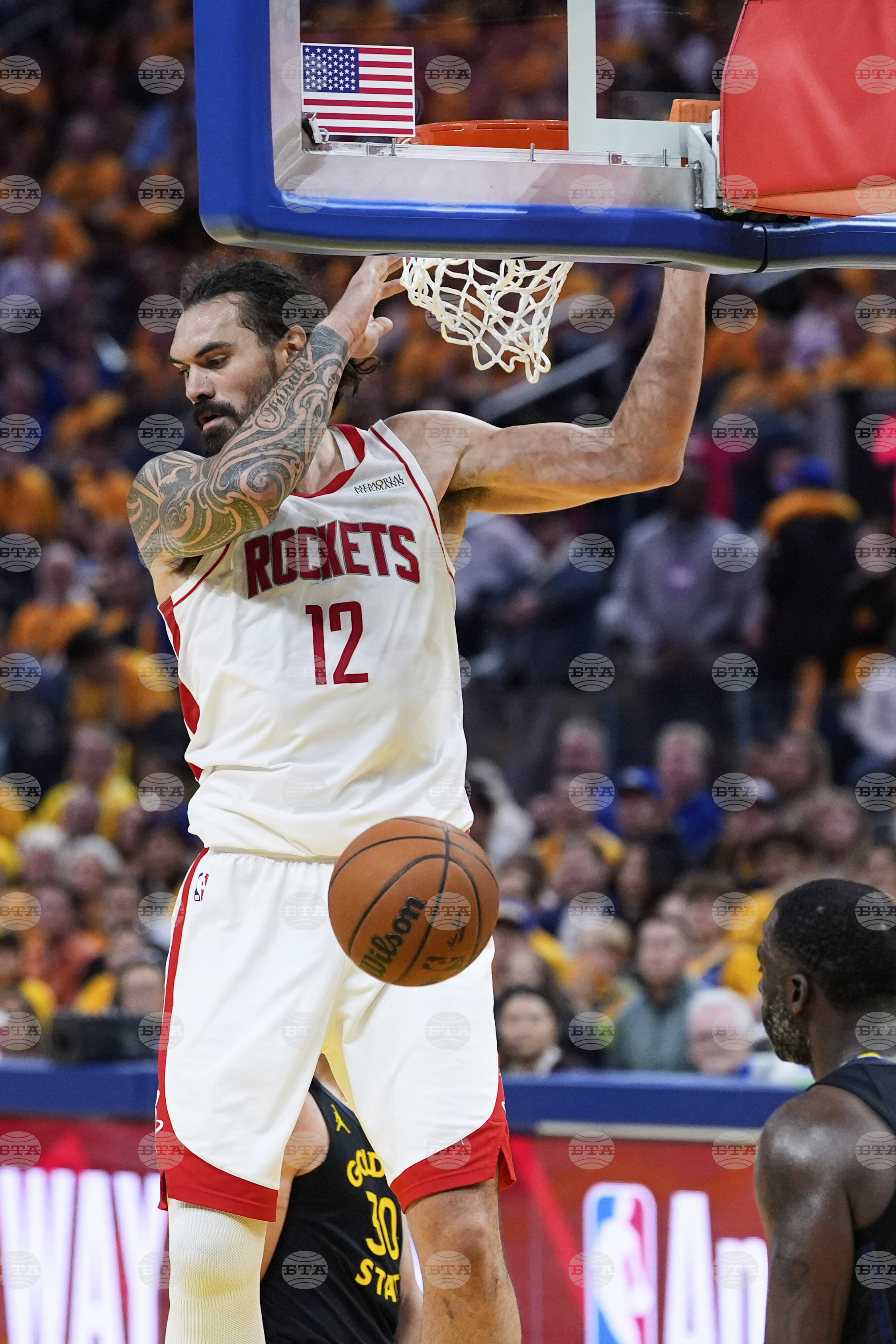 Rockets Warriors Basketball