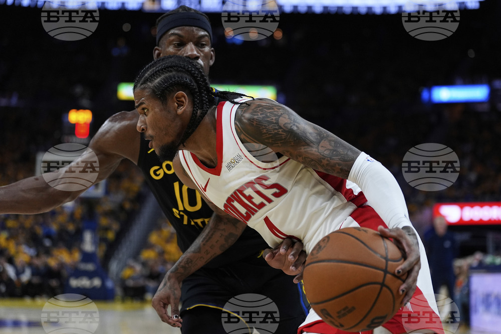 Rockets Warriors Basketball