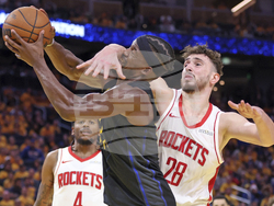 Rockets Warriors Basketball