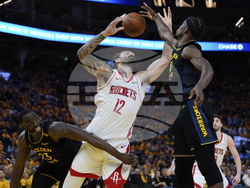 Rockets Warriors Basketball