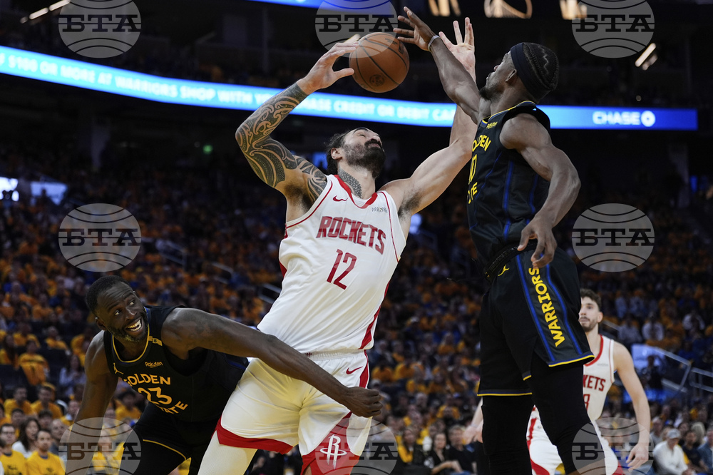 Rockets Warriors Basketball