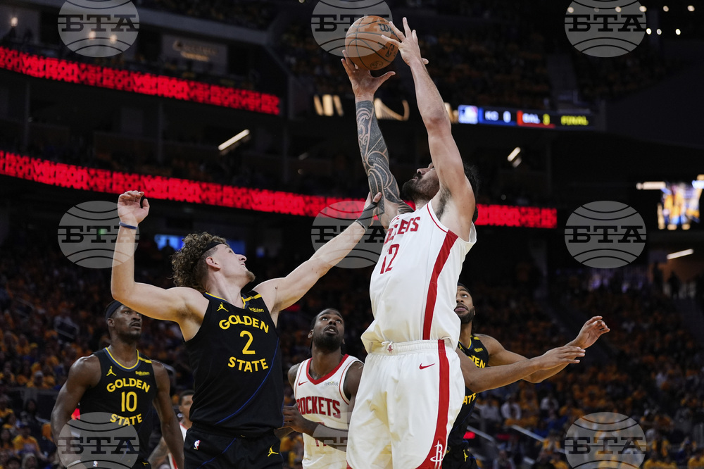 Rockets Warriors Basketball