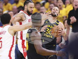 Rockets Warriors Basketball