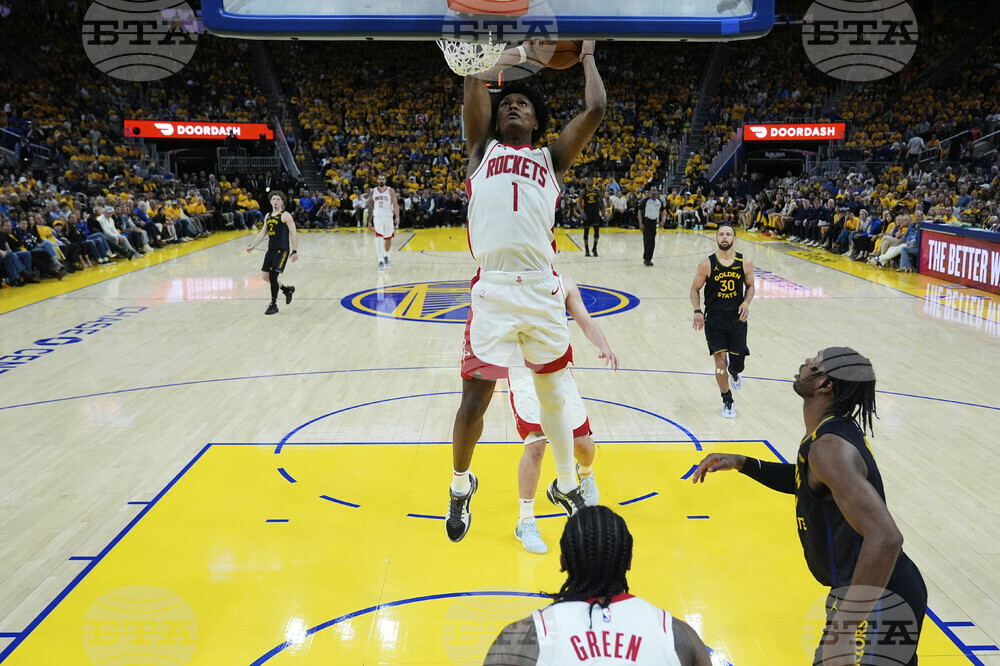Rockets Warriors Basketball