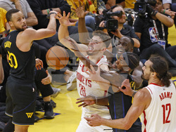 Rockets Warriors Basketball