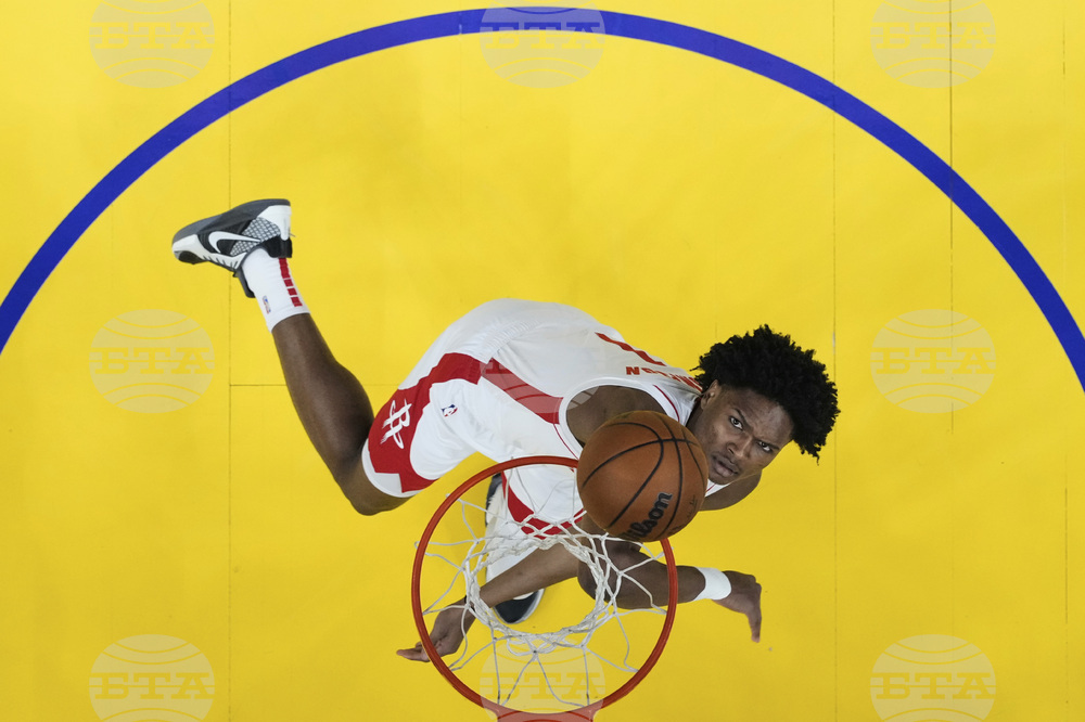 Rockets Warriors Basketball