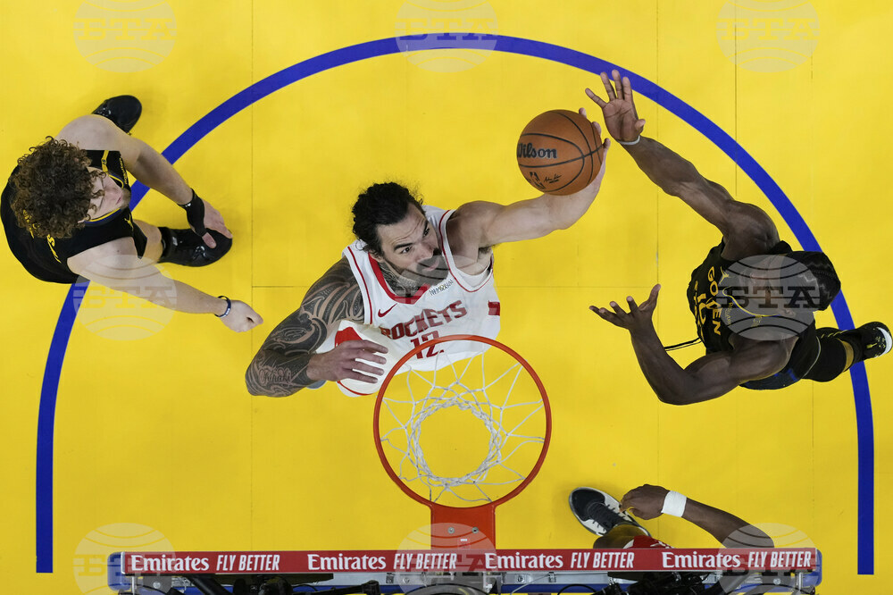 Rockets Warriors Basketball
