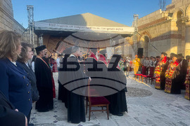 Плиска - Голяма базилика - молебен