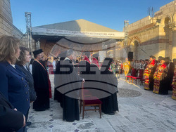 Плиска - Голяма базилика - молебен